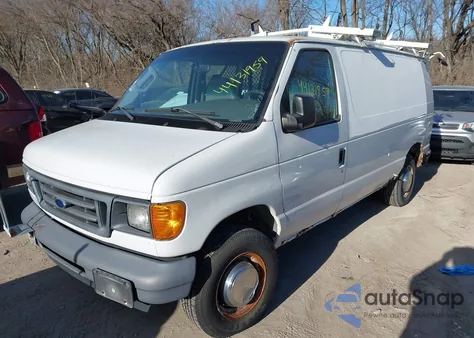 2006 Ford E-250 Commercial/Recreational z USA, uszkodzony, nr VIN 1FTNE24L96HA98253
